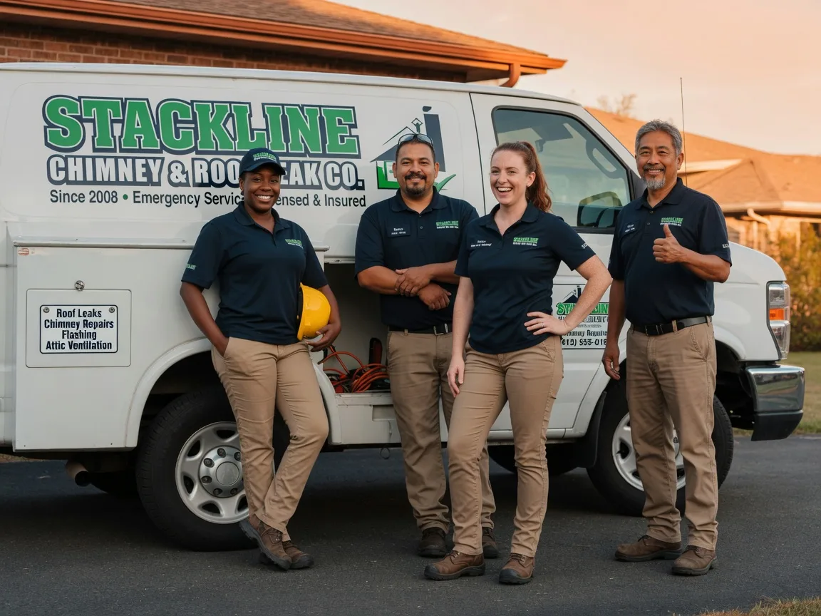 Chimney flashing repair company in Kingsley, MI